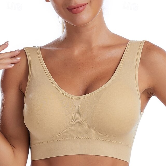 Women's Yoga Bra Pilates Bra Sports Bra Bra Top Push Up