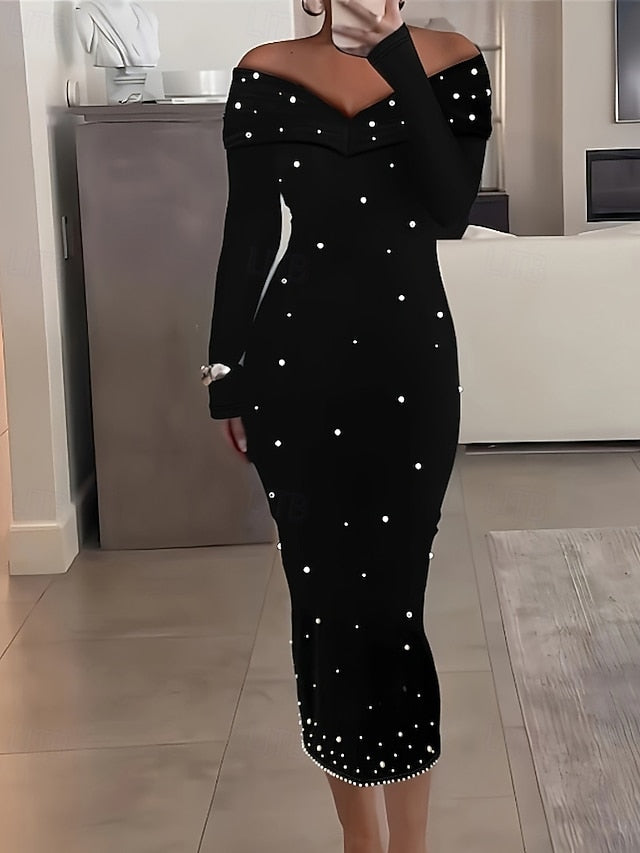 Women's Midi Dress Prom Dress Party Dress Cocktail Dress