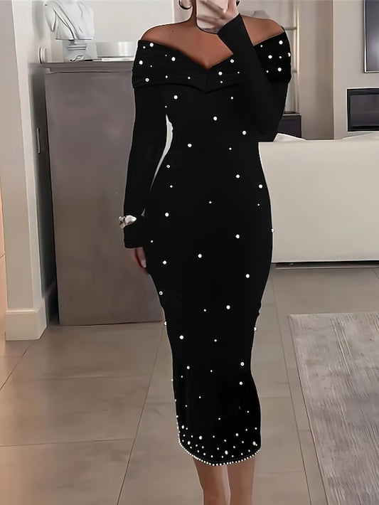 Women's Midi Dress Prom Dress Party Dress Cocktail Dress