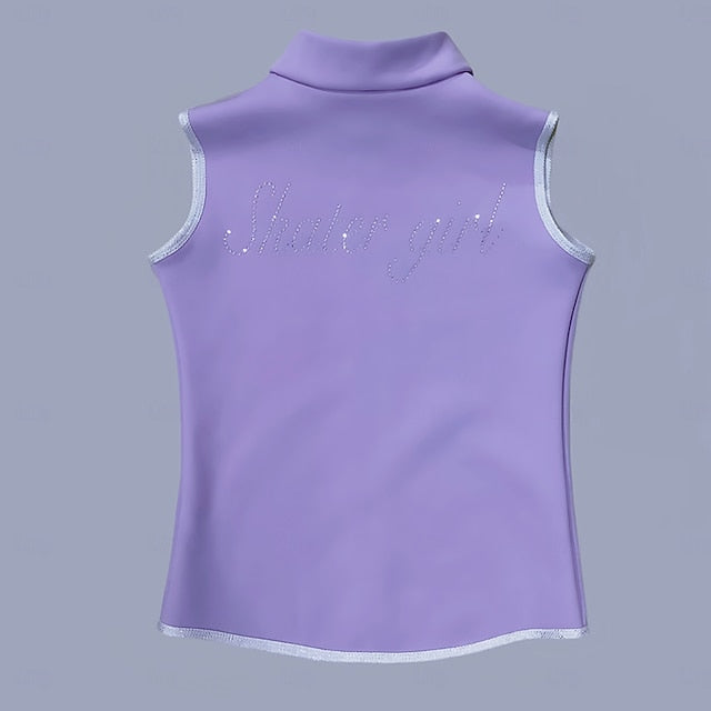 Figure Skating Fleece Jacket Figure Skating Jacket with Pants
