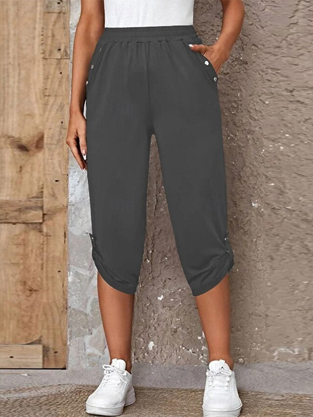 Women's Capri Pants Tapered pants Summer Pants Casual Pants