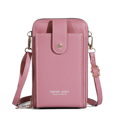 Mobile Phone PU Women's Bag Shoulder Crossbody