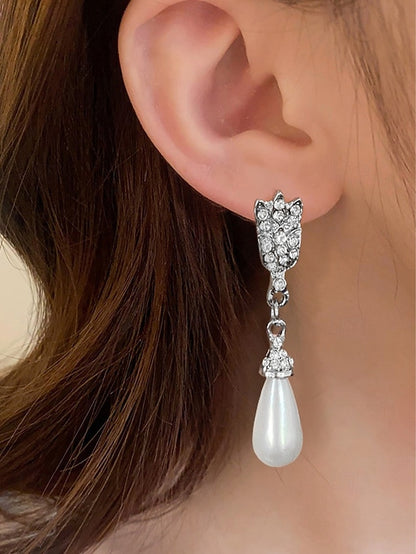 Pearl Bridal Necklace – Set Jewelry Double-Layer Elegant