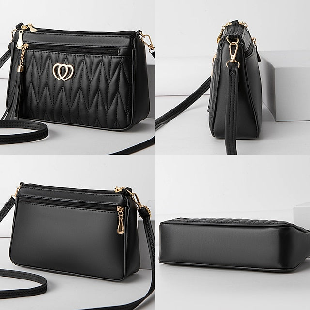 Shoulder Crossbody PU Bag Leather Hobo Women's