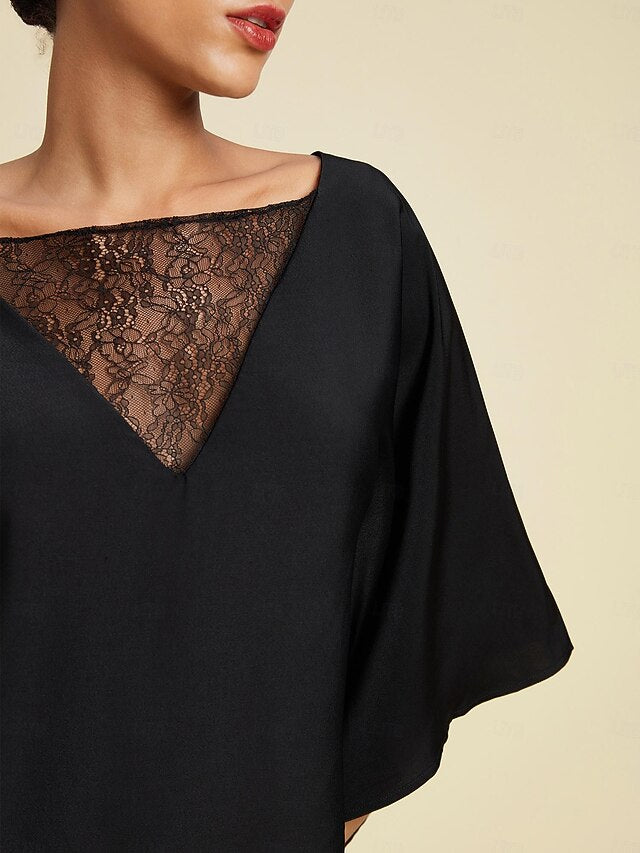 Women's Summer Tops Solid / Plain Color Casual Daily