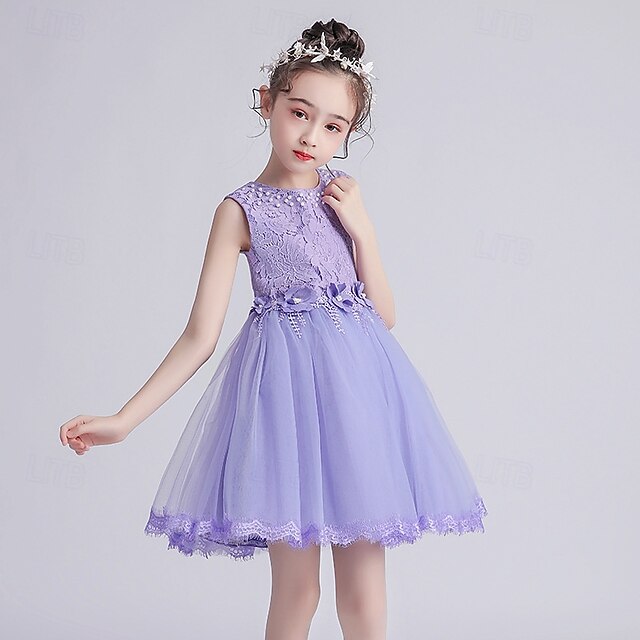 Kid's Girls' Princess Dress Girl Flower
