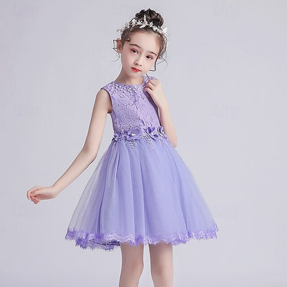Kid's Girls' Princess Dress Girl Flower