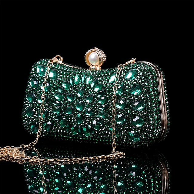 Women's Clutch Luxury Evening Multicolor – Crystal