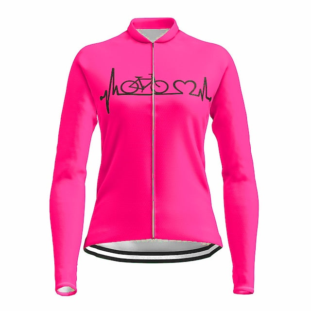 21Grams Racing Cycle Heartbeat Women's Long Sleeve Cycling