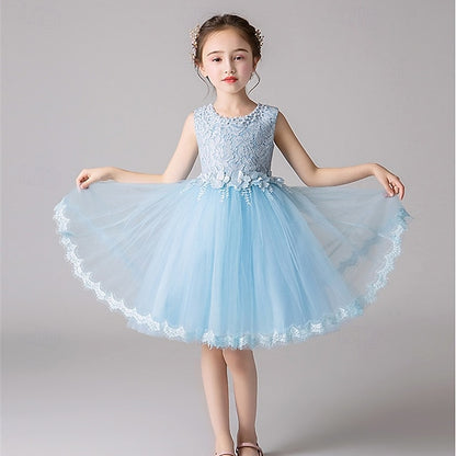 Kid's Girls' Princess Dress Girl Flower