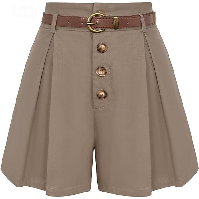 Women's Linen Like Faux Cotton Linen Sweatpants Chinos