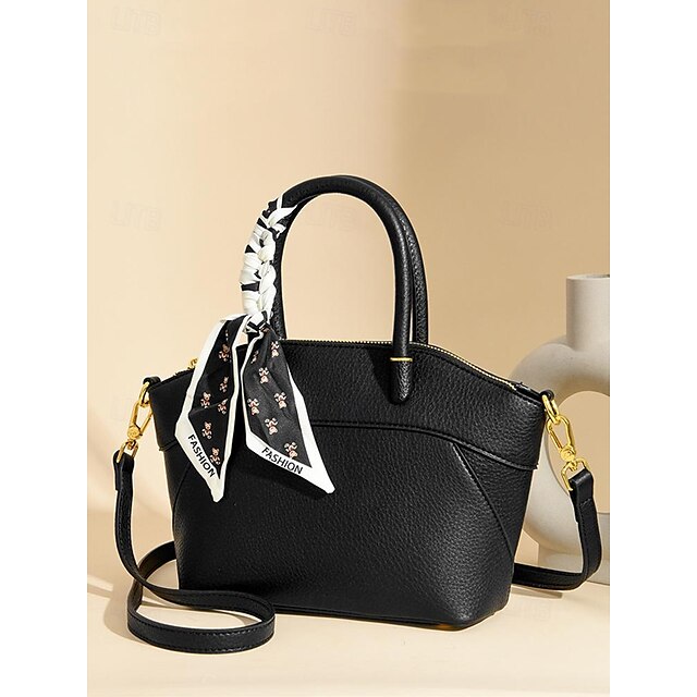 Daily Holiday Handbag Bag Women's Office PU Leather Bucket