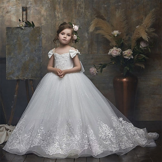 Princess Kid's Flower Girls' Dress Girl