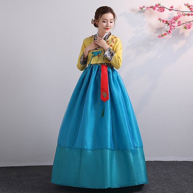 Women's Dress Hanbok Korean Traditional Masquerade