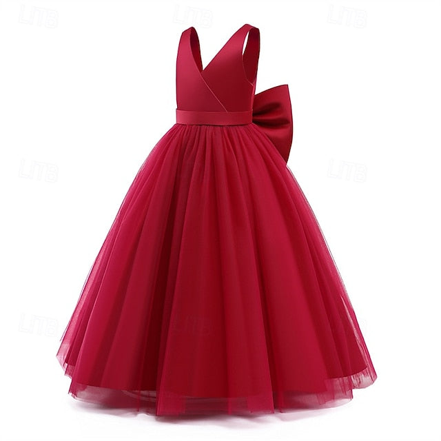 Girls' Princess Dress Kid's Flower Girl