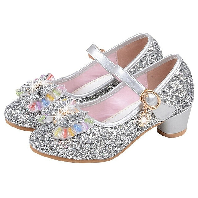 Shoes Jane Princess Glitter Mary Party Sparkling Girls' –