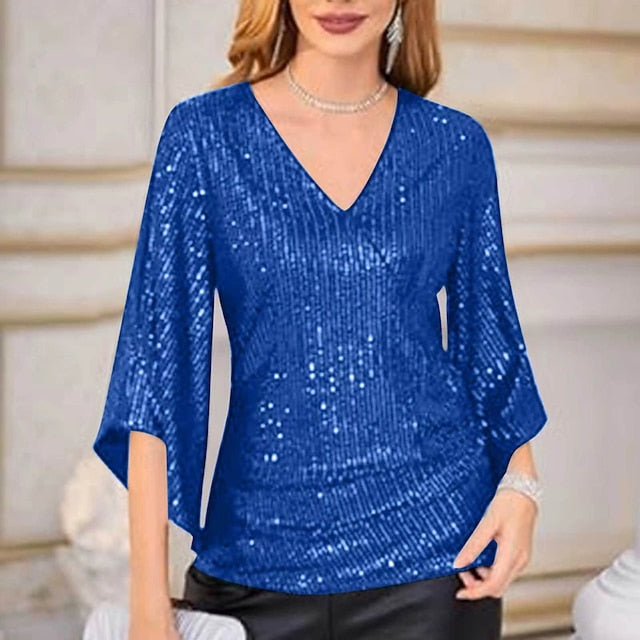 Retro Vintage Roaring 20s 1920s Shirt The Great Gatsby Sequins