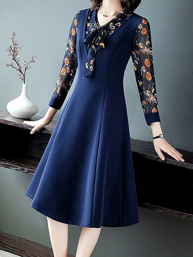 Women's Midi Dress Boho Chic Dresses Stylish Casual
