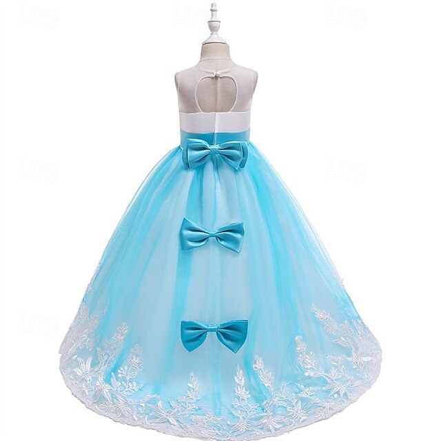 Princess Kid's Girl Girls' Flower Dress