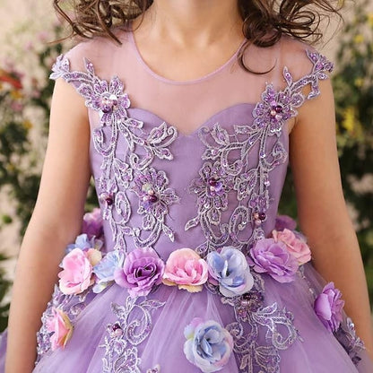 Dress Girls' Princess Kid's Girl Flower
