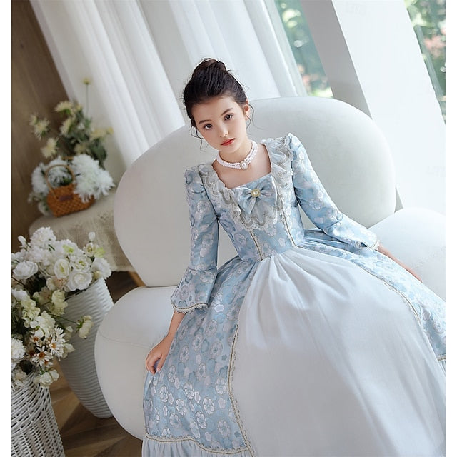 Dress Masquerade Flower Girl Vintage Inspired Gothic Rococo