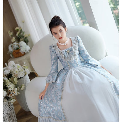 Dress Masquerade Flower Girl Vintage Inspired Gothic Rococo