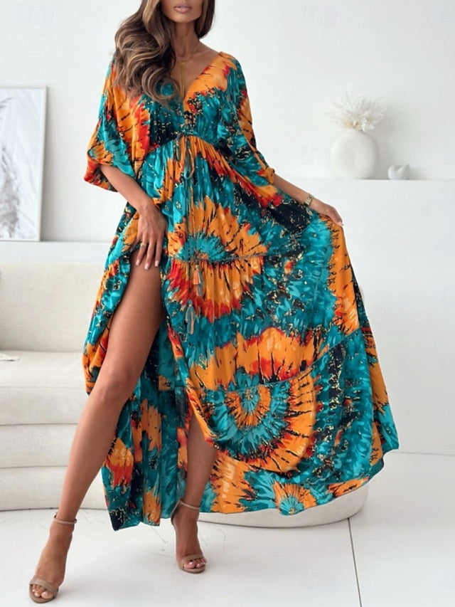 Women's Maxi Dress Casual Dress Swing Dress Boho Chic