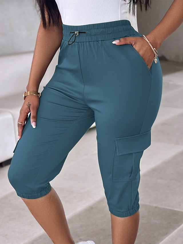 Women's Cargo Shorts Summer Shorts Crop Vacation Fashion
