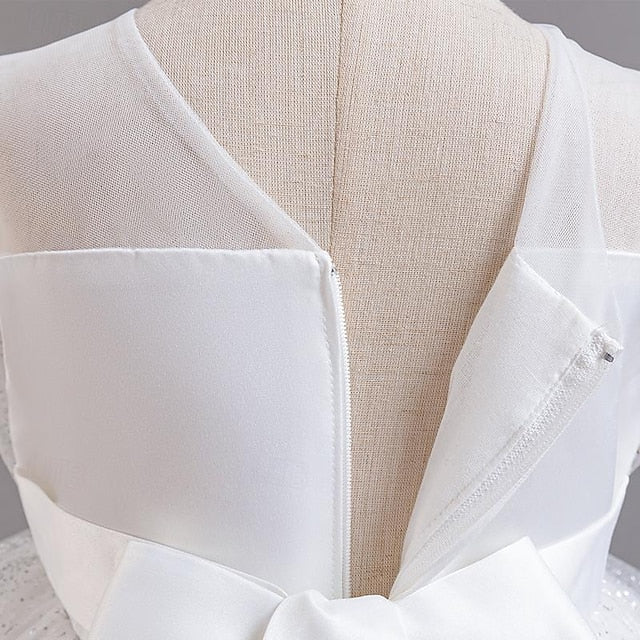 Kids Sequin Girl Party Flower Sleeveless Dress Girls'