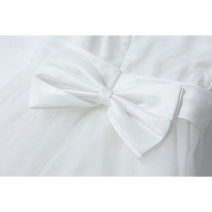 Sleeveless Kids Girl Girls' Dress Flower Wedding