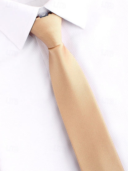 Narrow Pre-Tied Ties Classic Stripes - Zip and Men's