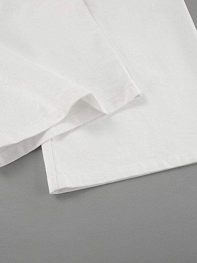 Women's Wide Leg Chinos Straight Vacation Streetwear Basic