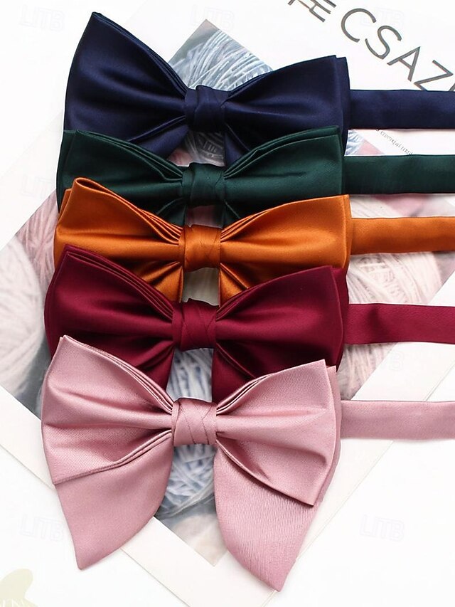 Colors Men's Tie Multiple Satin in Bow