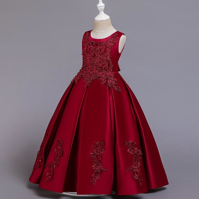 Party Girls' Wedding Girl Dress Flower