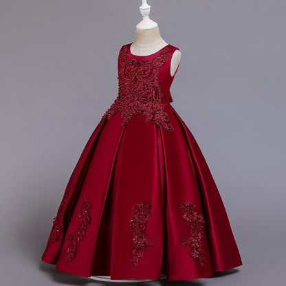 Party Girls' Wedding Girl Dress Flower