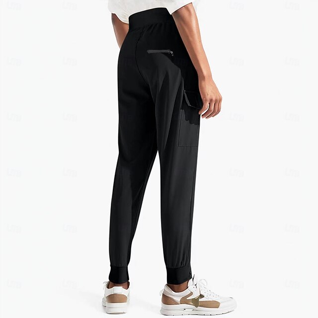Women's Super Lightweight Cargo Joggers Casual Waterproof