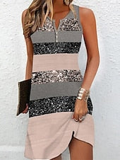 Women's Midi Dress T Shirt Dress Tee Dress Sundress Summer