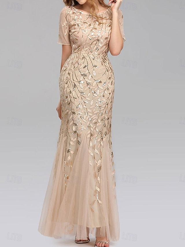Mermaid / Trumpet Wedding Guest Dresses Elegant Dress Wedding