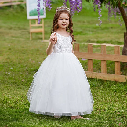 Princess Girls' Flower Kid's Dress Girl