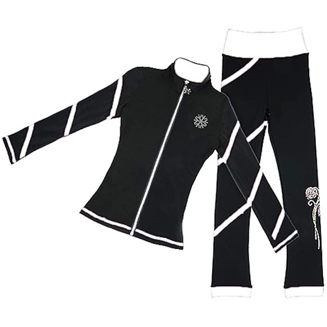 Figure Skating Jacket with Pants Women's Girls' Ice