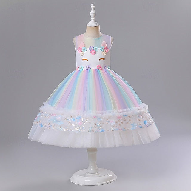 Girl Princess Girls' Dress Kid's Flower