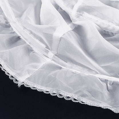 Ankle Victorian Under Skirt Rococo Petticoat Hoop Length Baroque