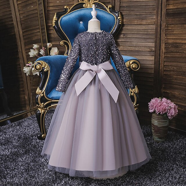 Girl Girls' Dress Flower Party Performance