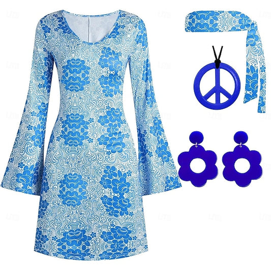 Retro Vintage 1960s 1970s Cosplay Costume Outfits Accessories