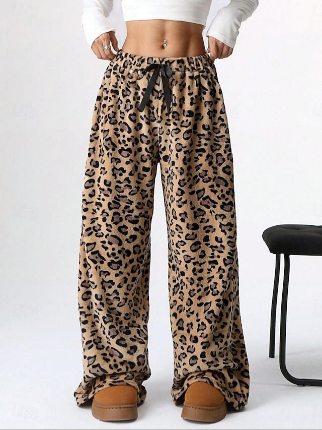Women's Wide Leg Chinos Vacation Fashion Streetwear Full