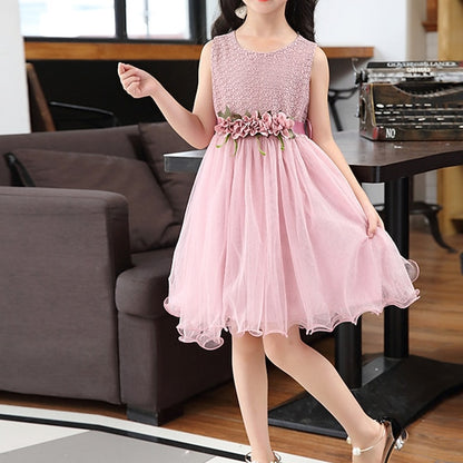 Flower Girls' Performance Girl Dress Party