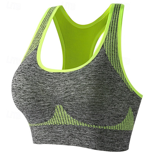 Women's Yoga Bra Sports Bra Pilates Bra Bra Top Push Up